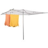 Household Essentials 17130-1 rotary umbrella drying rack with pivot top for easy loading