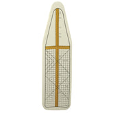 Household Essentials Deluxe ironing pad and cover with NANOmax coating resists staining during ironing.