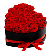 Hover Flower 27 forever roses in a box, lasting romantic gift for anniversaries