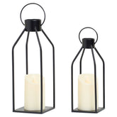 HPC DEC R OUR HAPPY PLACE lantern on table creates warm ambiance