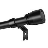 Hradecti balance curtain rod assembly demonstrates sturdy joints for reliable support.