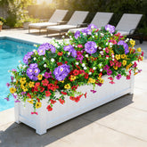 Hrobek packing of 12 artificial flower bundles for easy display