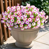 Hrobek artificial morning glory and eucalyptus for outdoor decor; weather-resistant