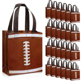 Huhumy football party bags 24-pack for festive treats and quick gift organization.