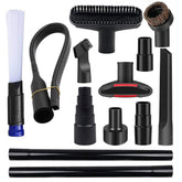 HUIAWAY universal vacuum attachments kit for versatile cleaning around home and car.