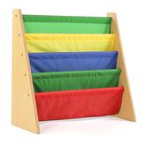 Humble Crew Kids Bookshelf front-facing display helps kids pick books independently