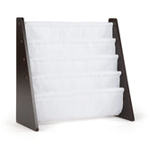 Humble Crew kids bookshelf front-facing display highlights book covers for easy selection
