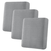 H.VERSAILTEX super stretch cushion cover in dove for a smooth, full-seat fit.