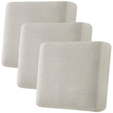 H.VERSAILTEX Island Fossi cushion covers show a snug, wrinkle-free fit.