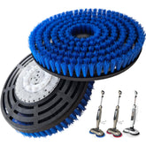 HXZIYI steam mop brush head for Shark S7000 cleans grease on floors with no scratches.