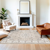 HY HAO YUN LAI 5x7 beige rug adds warmth and style to living spaces
