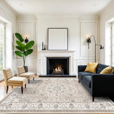 HY HAO YUN LAI 8x10 beige living room rug with soft texture for family spaces