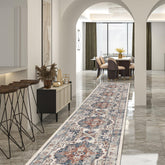 HY HAO YUN LAI hallway runner brick color in entryway, non-slip comfort.