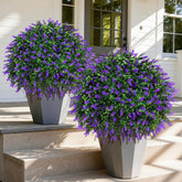 HyeFlora 26in topiary ball with lavender crowns for curb appeal