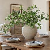 HyeFlora artificial eucalyptus leaves 32.7 inch stem for elegant spring centerpieces.