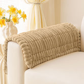 Hyha couch cover for dogs in plush camel fabric protects furniture and adds cozy style.