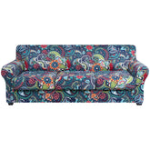 Hyha Paisley floral sofa slipcover base cover protects and refreshes your sofa.