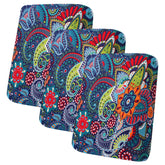 Hyha printed cushion covers with paisley floral pattern brighten the living room