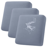 Hyha waterproof couch cushion cover in grey protects against spills and pet messes