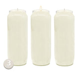 Hyoola 9 Day Prayer Candle tall pillar with jar for safe, long-burning use