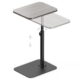 HzTinT hztint-side-table-couch-wood-panel offers convenient snack access beside the sofa.
