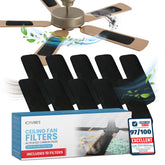 ICYVIBES premium fan filters pack shown in packaging for easy setup and cleaner air.
