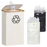 iegrow 29 gallon kitchen bin with lid keeps bottles organized and odor-free