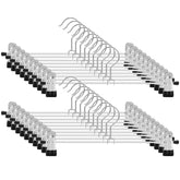 IEOKE pants hangers with clips securely grip jeans and skirts