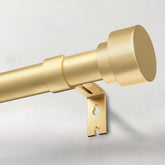 IFELS heavy-duty curtain rod extended length for 30β120 inches, strong support.