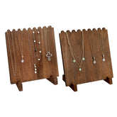 Ikee Design two-stand display in main view for organized jewelry