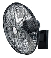iLiving 18-inch outdoor wall fan front view shows powerful patio airflow.