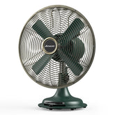 AMACOOL oscillating vintage fan front view on a desk for cooling comfort