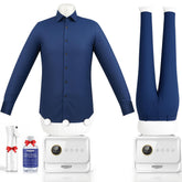 iMinorAir automatic ironing machine front view showcases compact, apartment-friendly design.