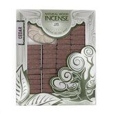 Incienso de Santa Fe cedar bricks with holder enable an easy aromatic setup at home.