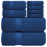 Infinitee Xclusives luxury 100% cotton bath towels with plush softness and absorbency