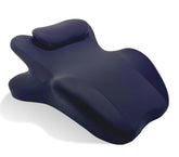 Ingdgnoso memory foam wedge pillow showing reading angle for neck and back support