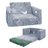 inhand toddler chair comfy fold-out couch: cozy seating for playtime and rest