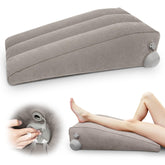 Inmoredo inflatable leg elevation pillow ready for easy bed setup.