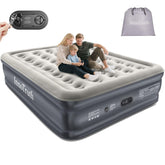 InnoTruth air mattress with built-in pump inflates quickly for guests