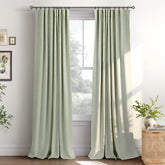 INOVADAY Sage blackout curtains with clip rings for flexible light control