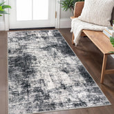 IOHOUZE abstract area rug 3x5 adds modern style to entryways and living spaces.