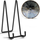 IPAME 14-inch heavy-duty plate stand displaying stable support for large items.
