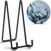 IPAME 16 inch plate stand front view shows sturdy construction for heavy plates.