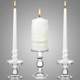 Irenare unity candles with holder set ideal for wedding ceremonies
