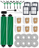 iRobacc main brush for Roomba Plus maintains edge contact for deep cleaning