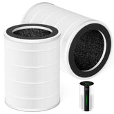 iSingo 2-pack replacement filter visual for quick swaps and cleaner air
