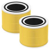 iSingo Core 300 pet care filter pack front view for cleaner air