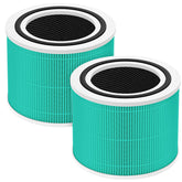 isingo core 300 two-pack filter front view shows easy replacement and fresher air.