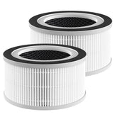 iSingo Fillo/Allo replacement filter pack for Afloia purifiers, front view