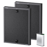 iSingo HAP602 replacement filter front view for ECOSELF purifier, compact fit.
